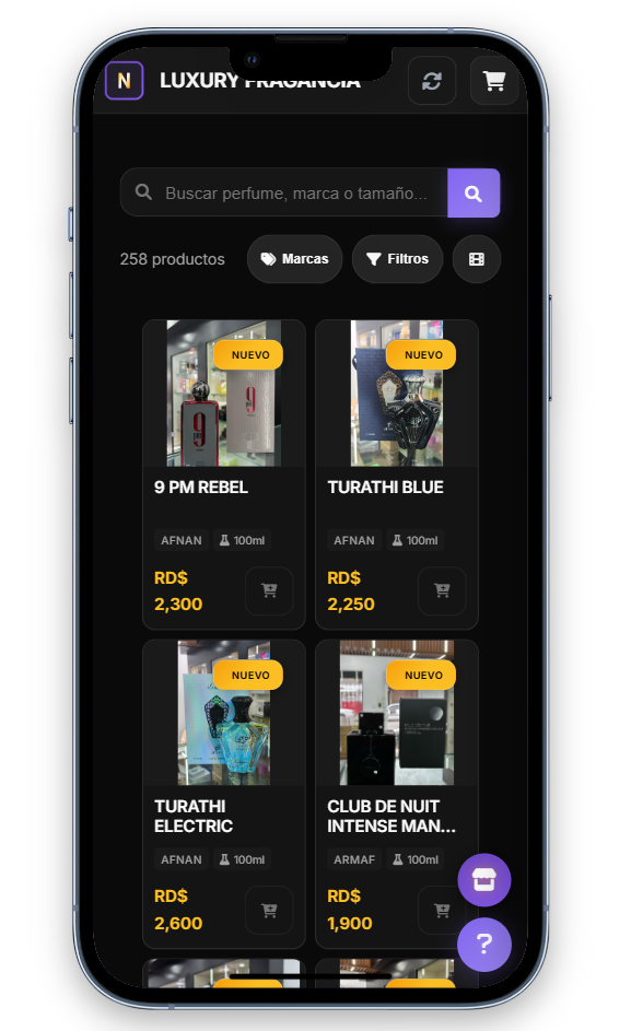 Nuevalux - Sistema de Inventario y Ventas screenshot 3